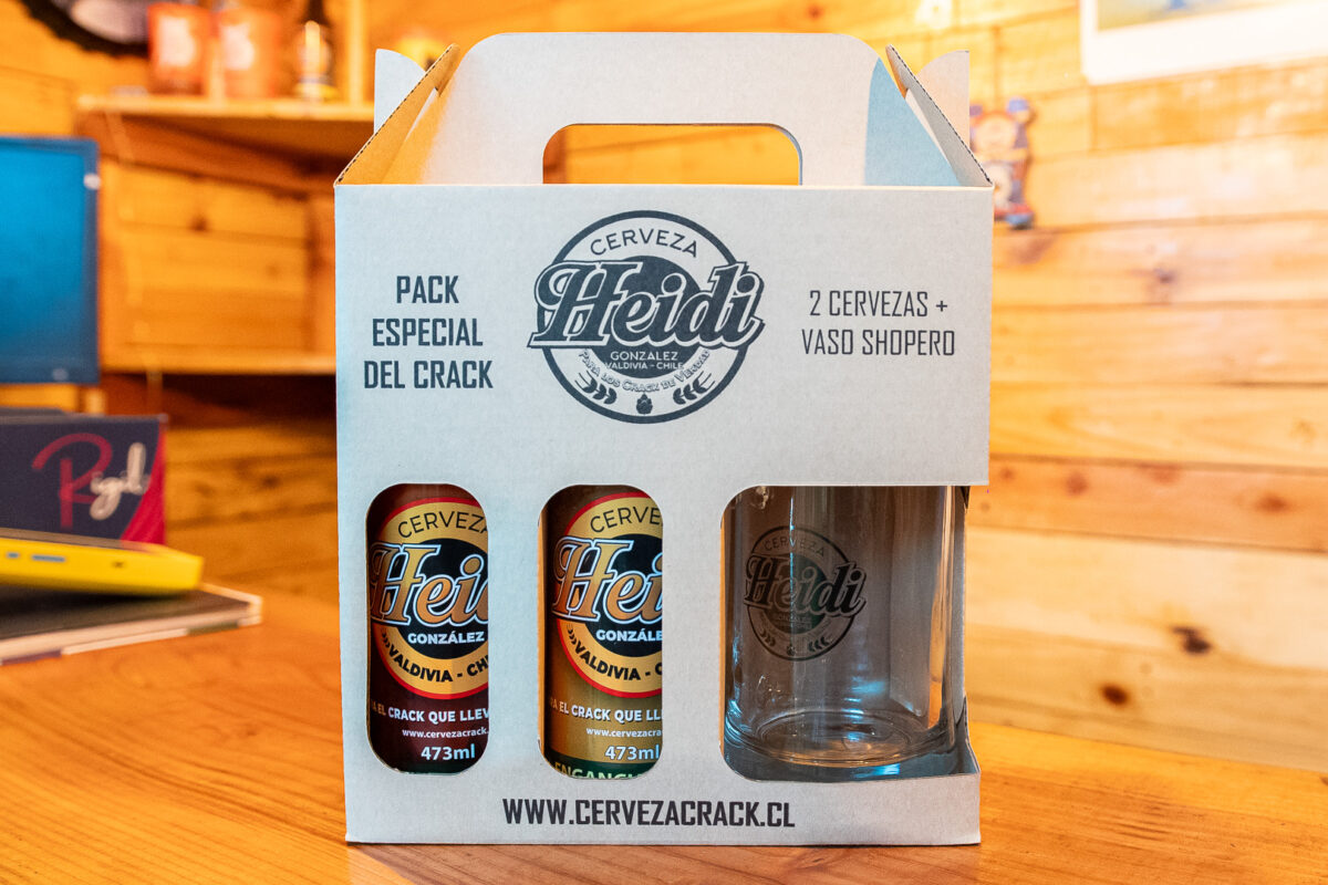 Pack 2 Botellas + Vaso Heidi